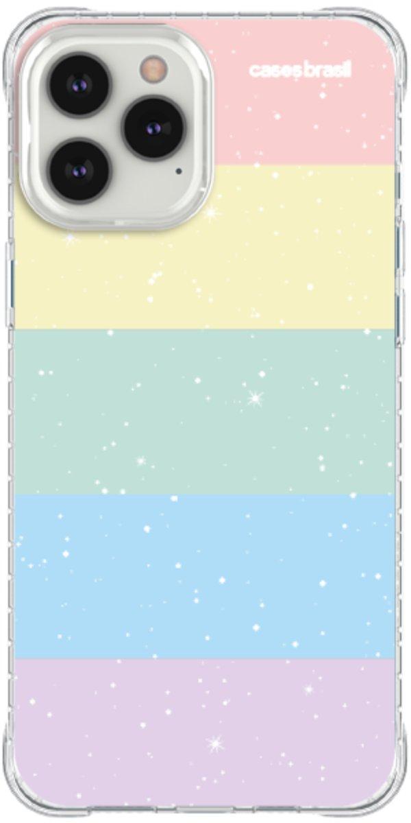 Capinha para Celular Arco-íris Estrelado