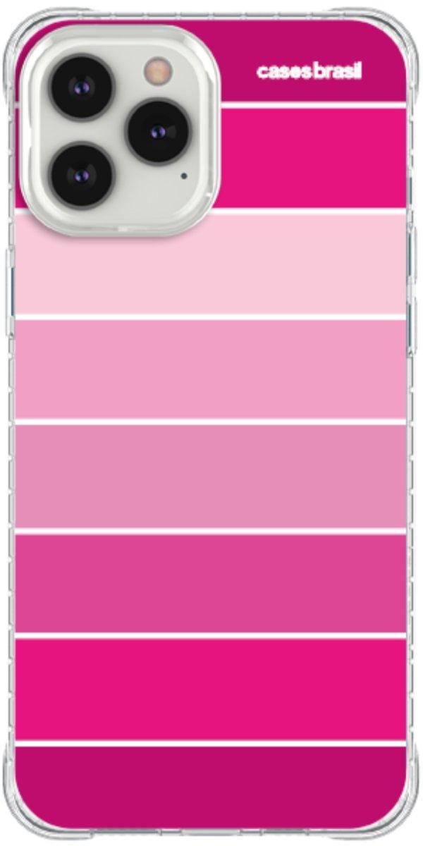 Capinha para Celular Faixas Tons de Rosas