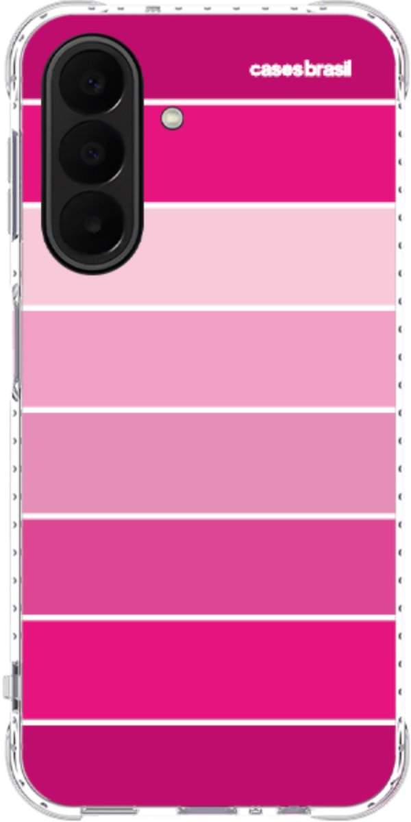 Capinha para Celular Faixas Tons de Rosas