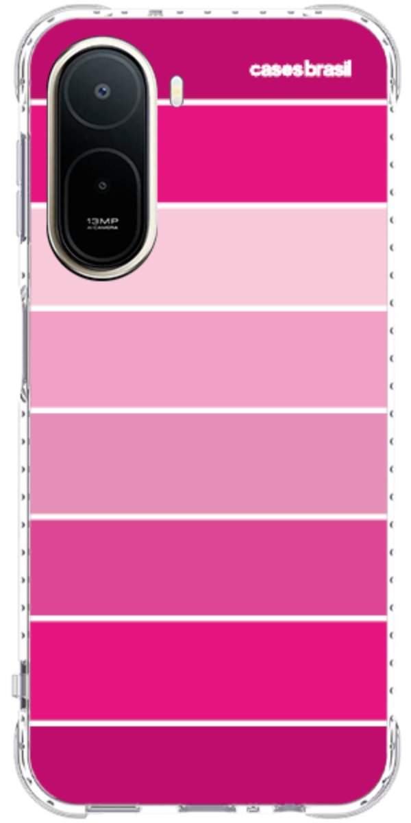 Capinha para Celular Faixas Tons de Rosas