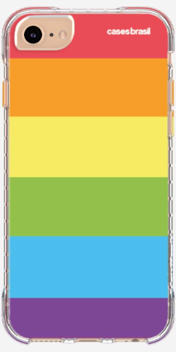 Capinha para Celular Listras Pride New Version