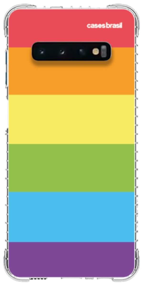 Capinha para Celular Listras Pride New Version