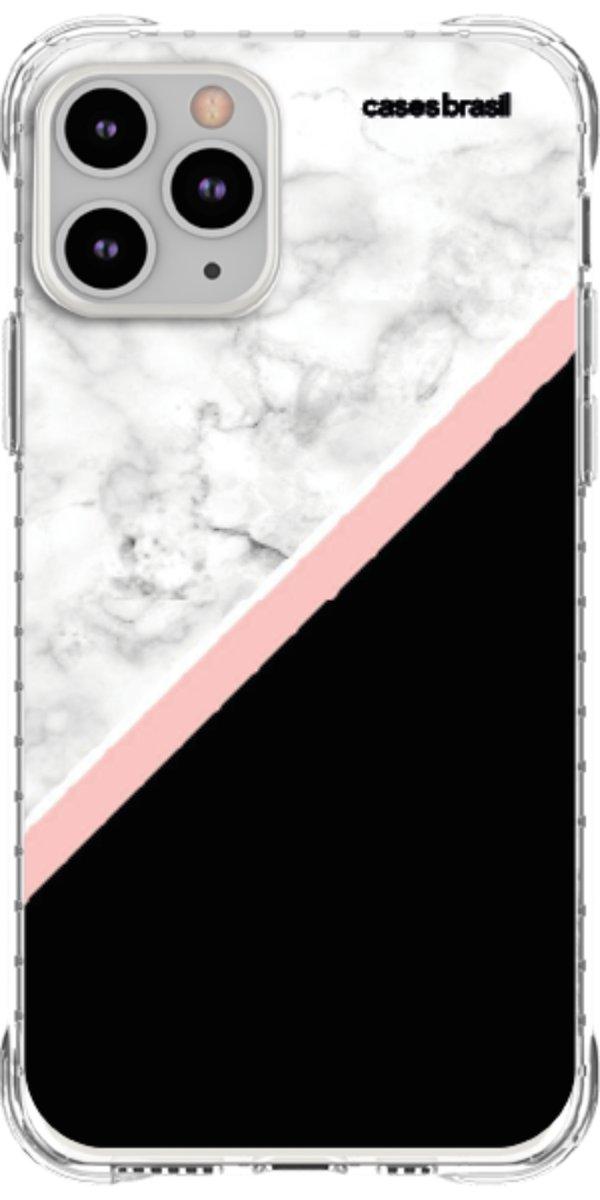 Capinha para Celular Mármore WhiteBlack