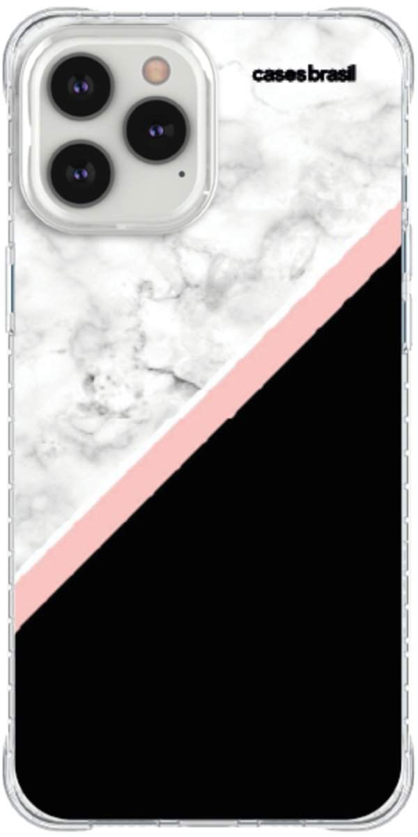 Capinha para Celular Mármore WhiteBlack
