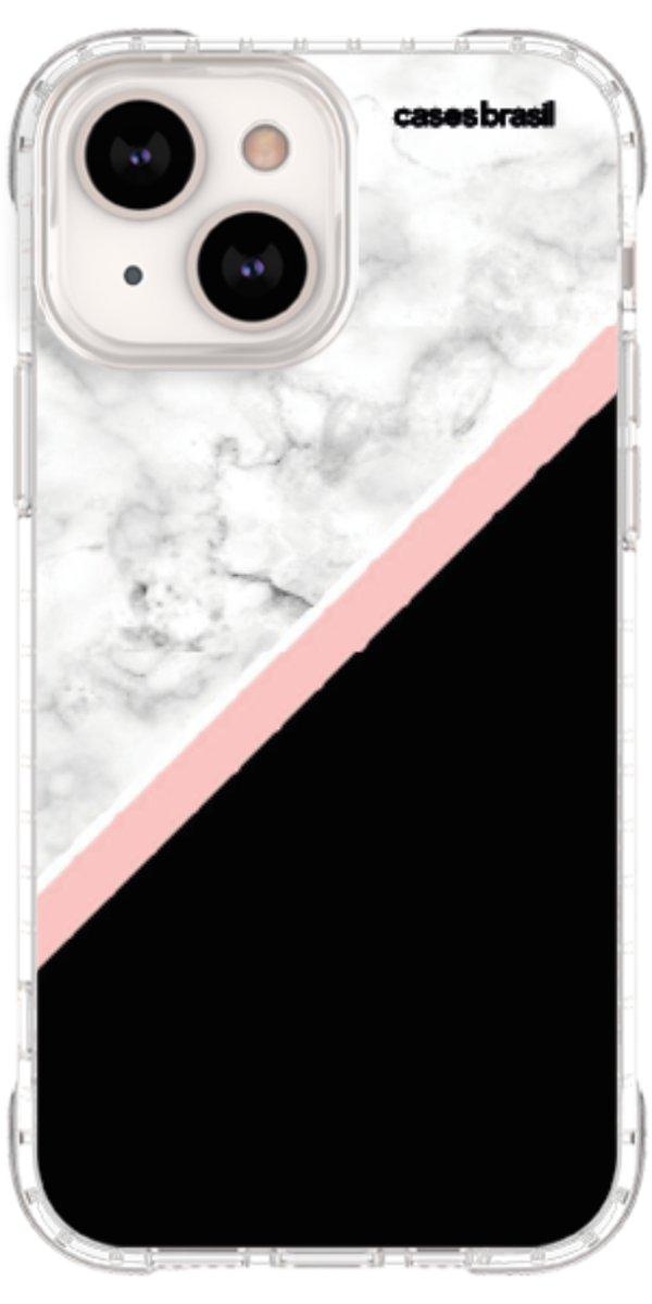 Capinha para Celular Mármore WhiteBlack