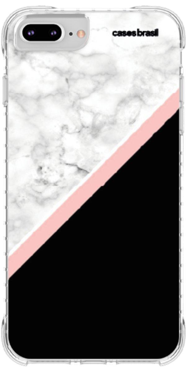 Capinha para Celular Mármore WhiteBlack