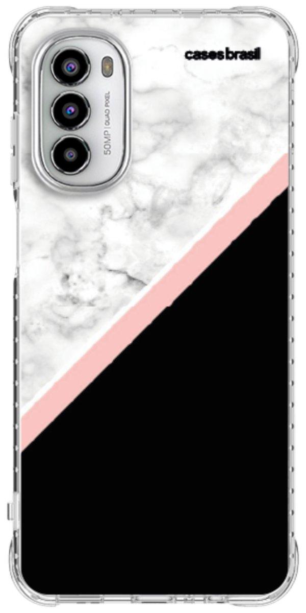 Capinha para Celular Mármore WhiteBlack