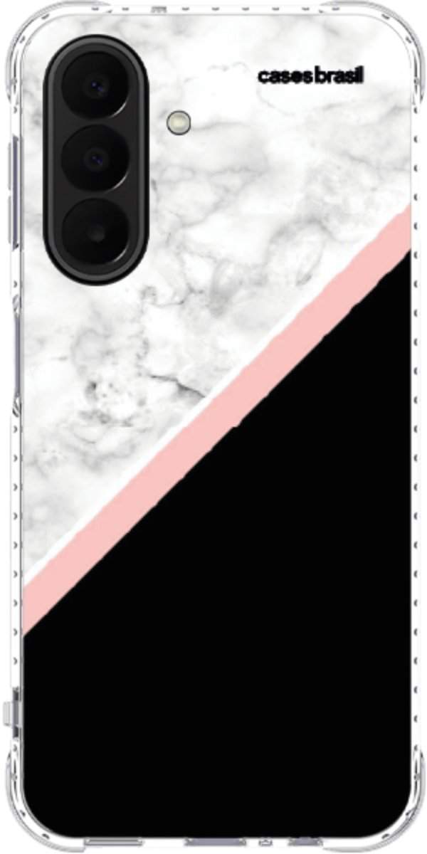 Capinha para Celular Mármore WhiteBlack