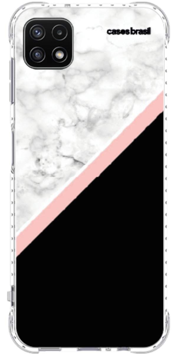 Capinha para Celular Mármore WhiteBlack