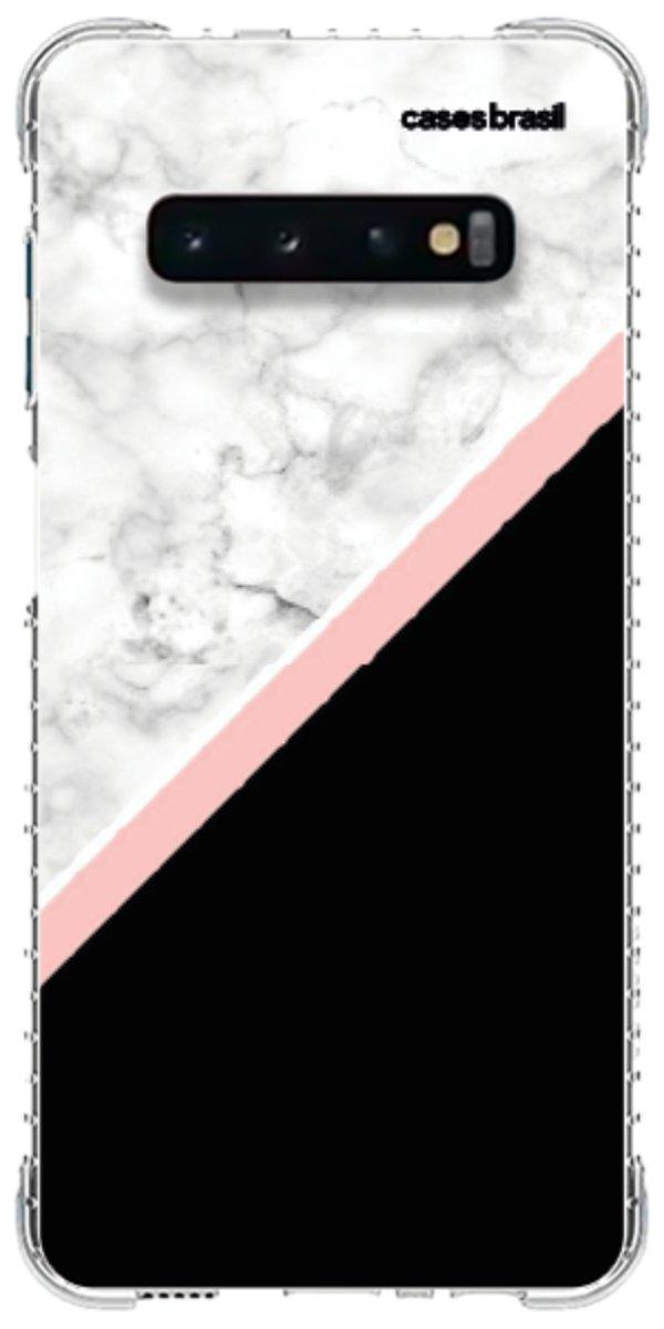 Capinha para Celular Mármore WhiteBlack