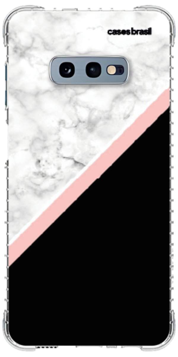 Capinha para Celular Mármore WhiteBlack