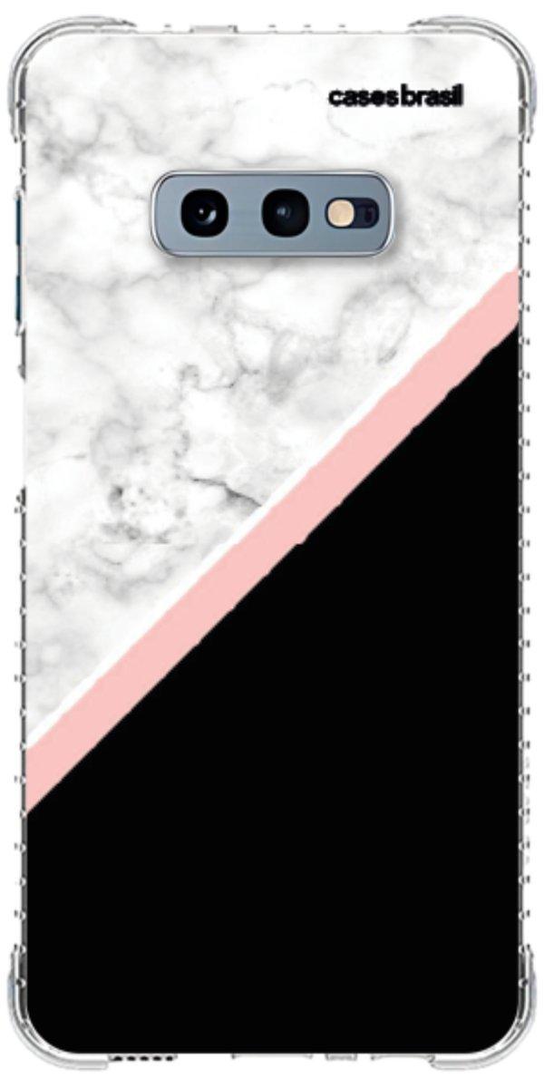 Capinha para Celular Mármore WhiteBlack