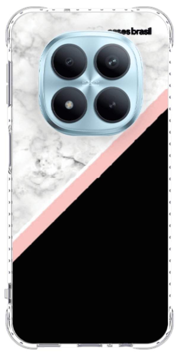 Capinha para Celular Mármore WhiteBlack