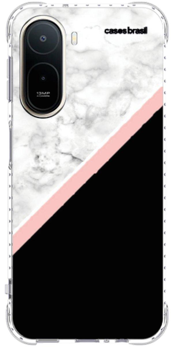 Capinha para Celular Mármore WhiteBlack