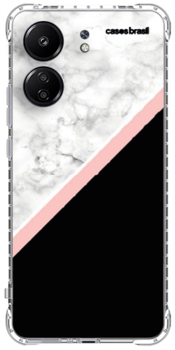 Capinha para Celular Mármore WhiteBlack