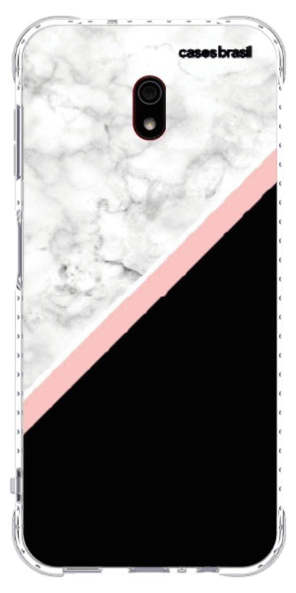 Capinha para Celular Mármore WhiteBlack