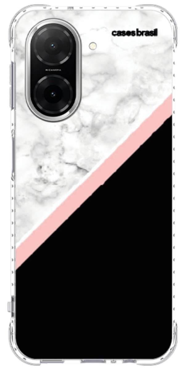 Capinha para Celular Mármore WhiteBlack