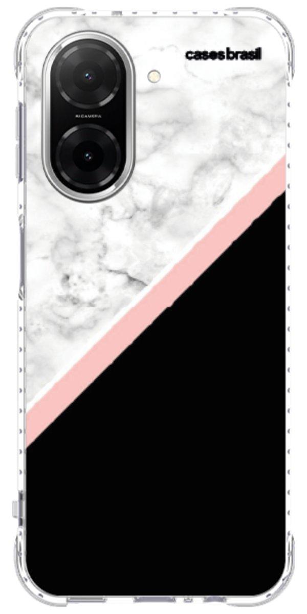 Capinha para Celular Mármore WhiteBlack