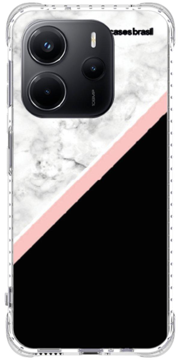 Capinha para Celular Mármore WhiteBlack
