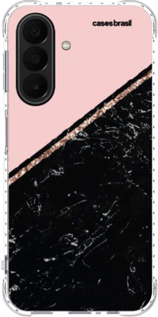 Capinha para Celular Diagonal Duo Black & Pink