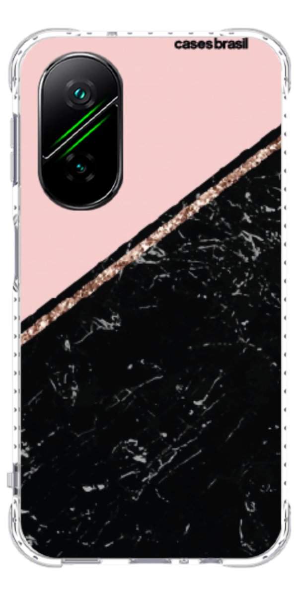 Capinha para Celular Diagonal Duo Black & Pink