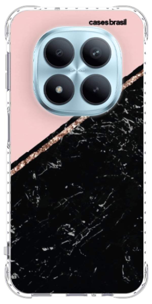 Capinha para Celular Diagonal Duo Black & Pink