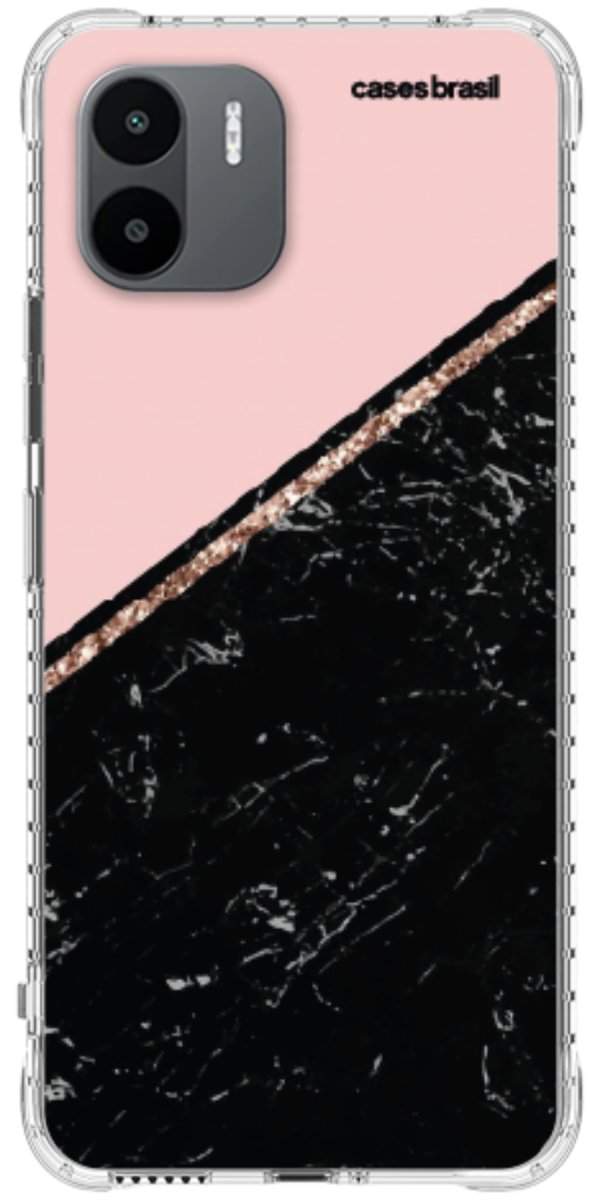 Capinha para Celular Diagonal Duo Black & Pink