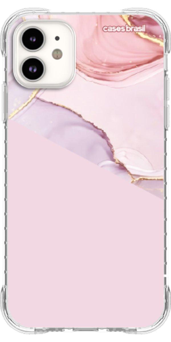 Capinha para Celular Mármore Quartzo Rosa