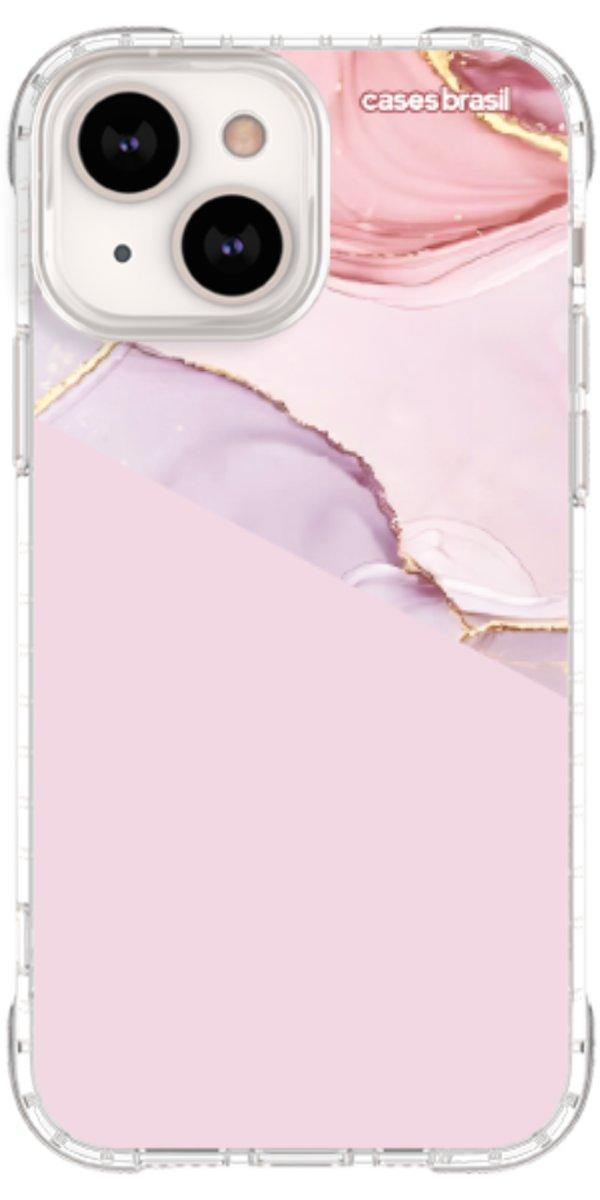 Capinha para Celular Mármore Quartzo Rosa