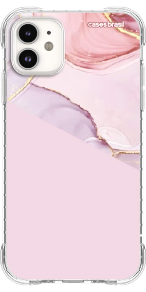 Capinha para Celular Mármore Quartzo Rosa