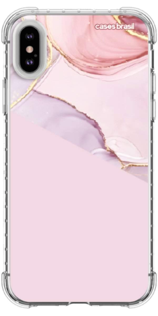 Capinha para Celular Mármore Quartzo Rosa
