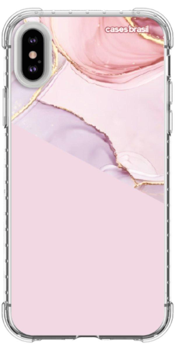 Capinha para Celular Mármore Quartzo Rosa