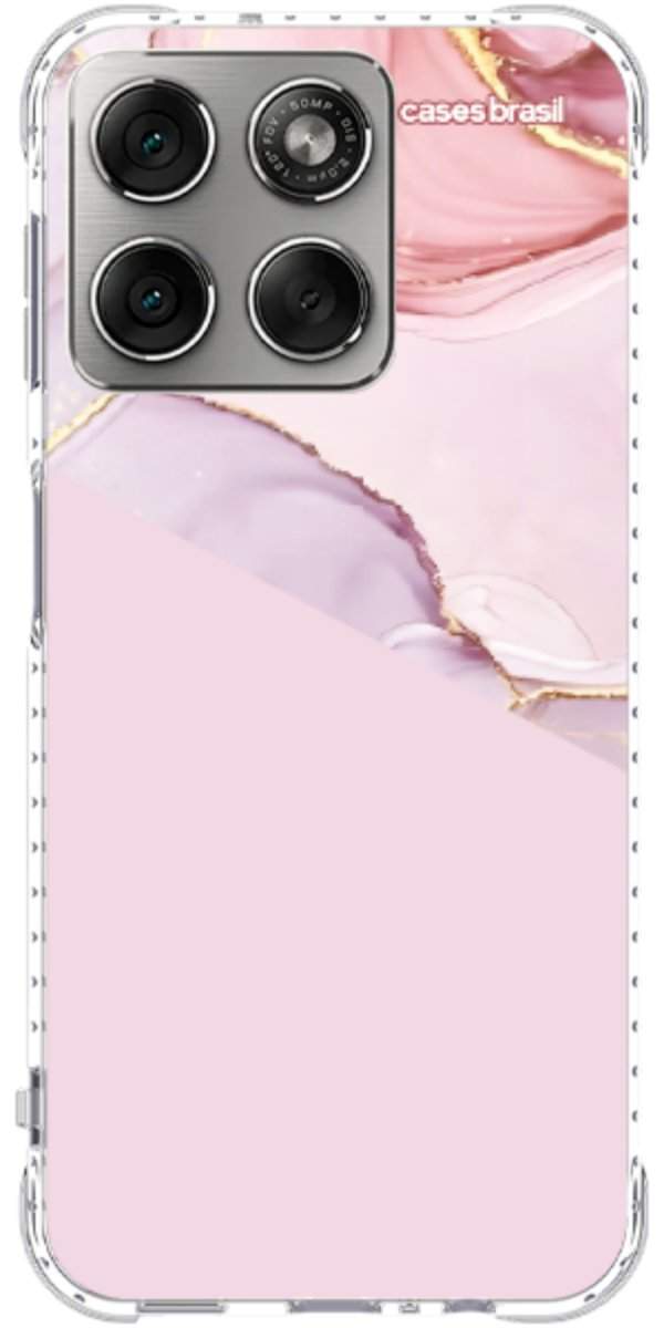 Capinha para Celular Mármore Quartzo Rosa