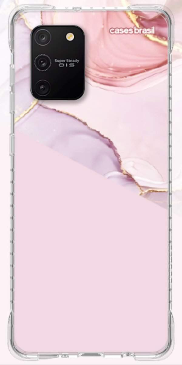 Capinha para Celular Mármore Quartzo Rosa