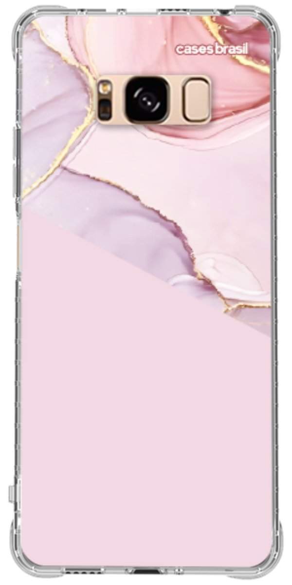 Capinha para Celular Mármore Quartzo Rosa