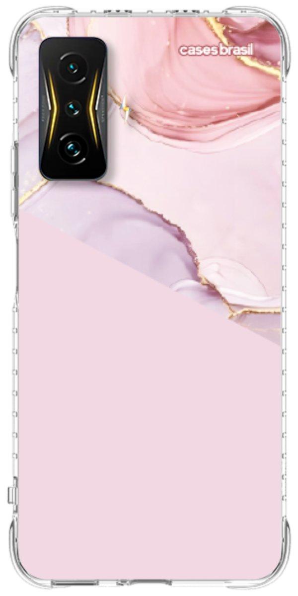 Capinha para Celular Mármore Quartzo Rosa