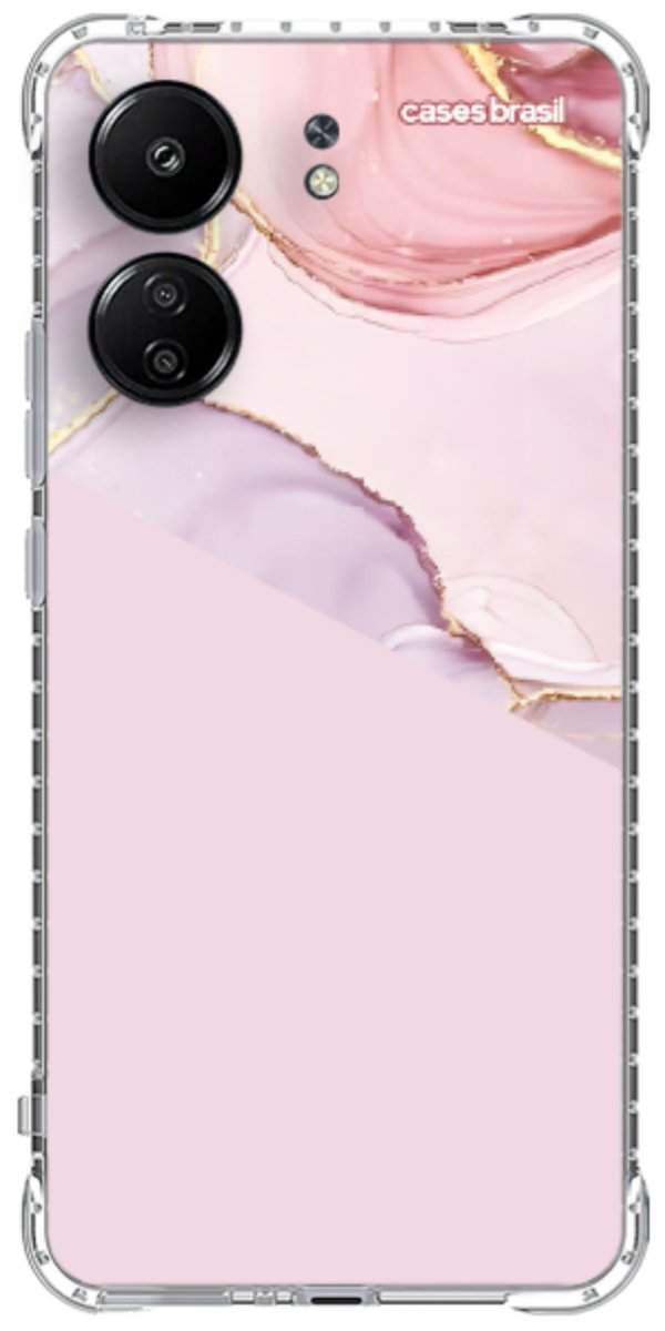 Capinha para Celular Mármore Quartzo Rosa
