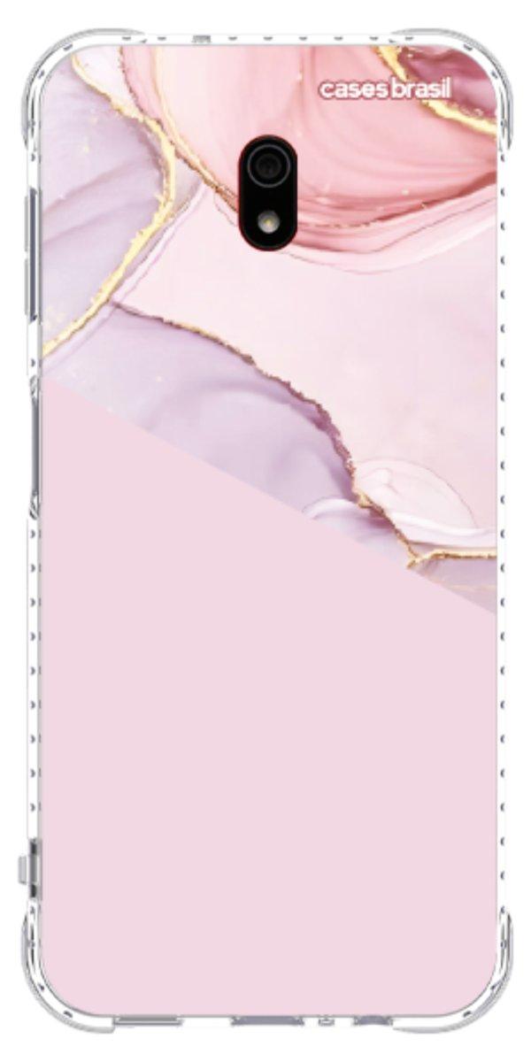 Capinha para Celular Mármore Quartzo Rosa