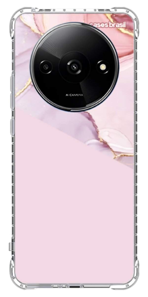 Capinha para Celular Mármore Quartzo Rosa