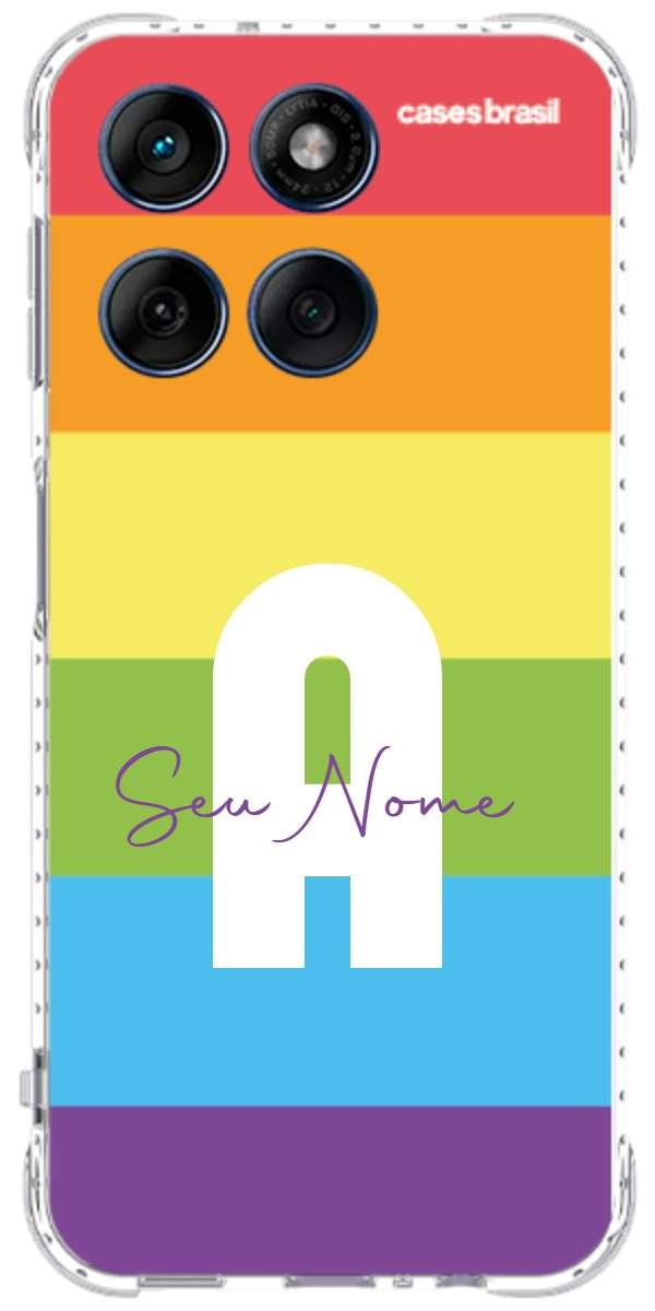 Capinha para Celular Listras Pride New Version