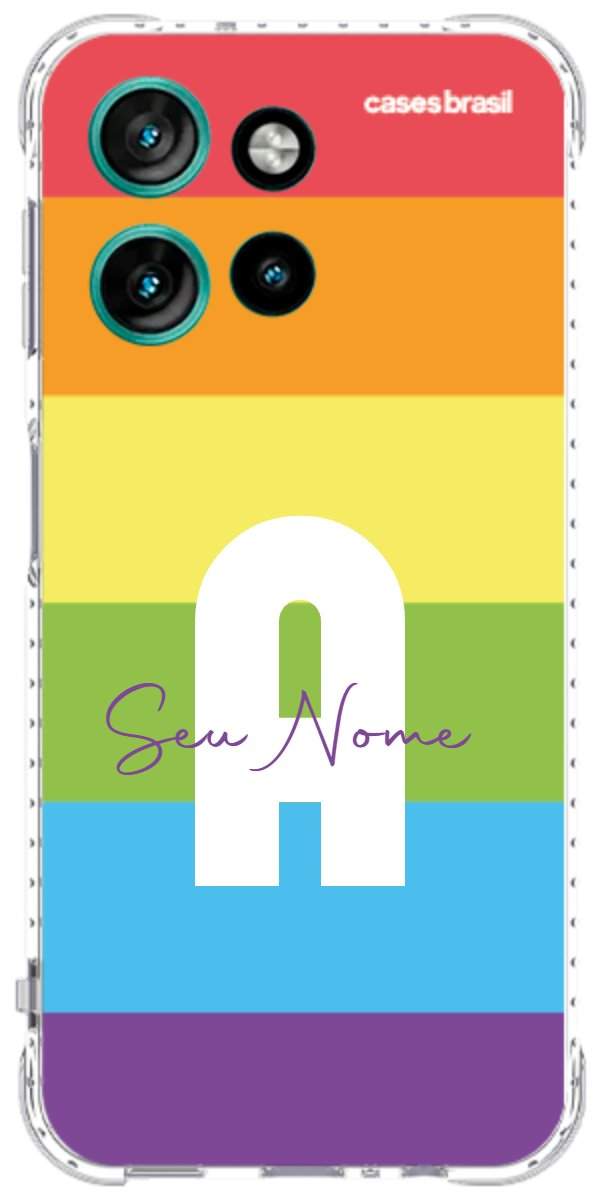 Capinha para Celular Listras Pride New Version