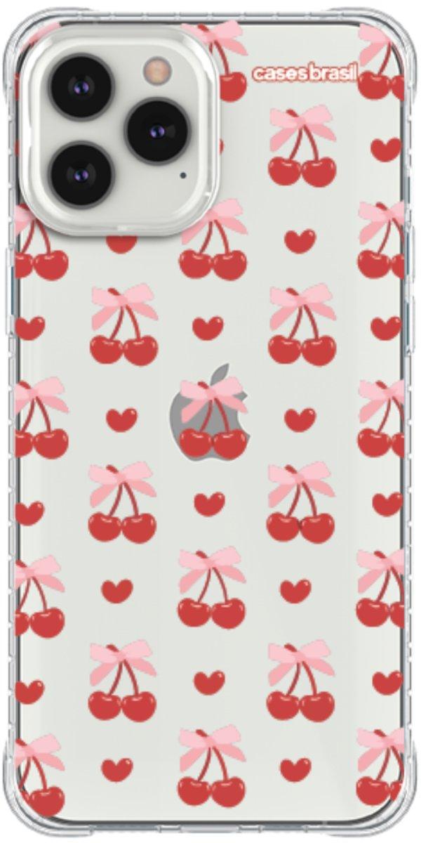 Capinha para Celular Laços e Cerejas