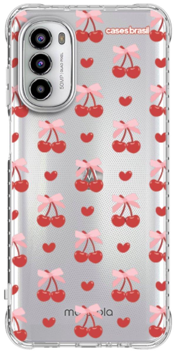 Capinha para Celular Laços e Cerejas