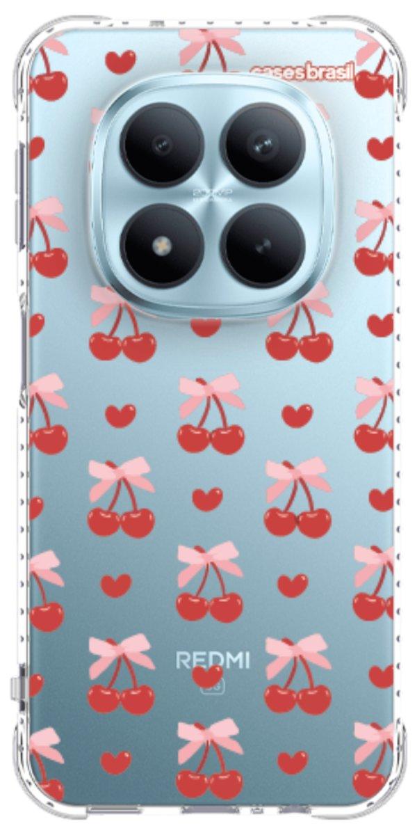 Capinha para Celular Laços e Cerejas