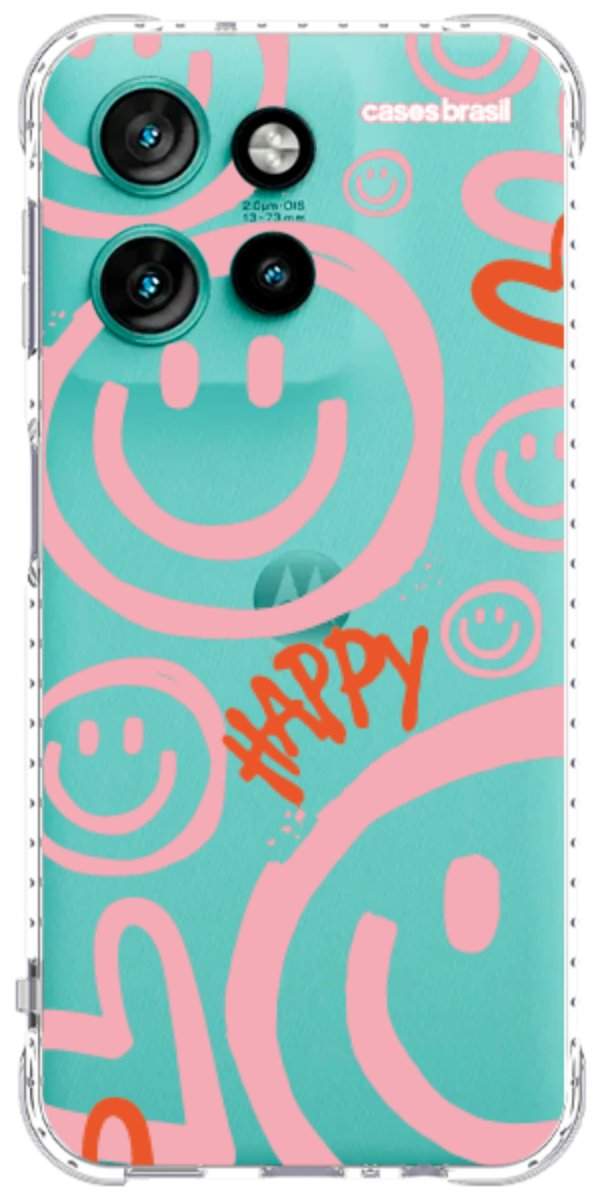 Capinha para Celular Smiles Rosa