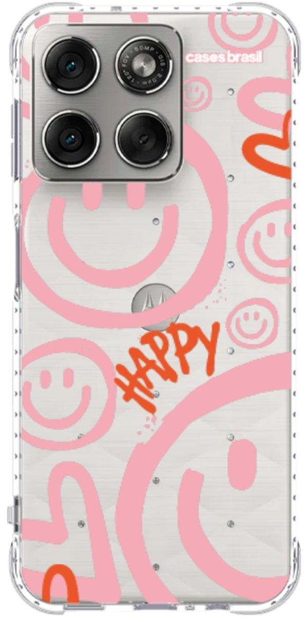 Capinha para Celular Smiles Rosa
