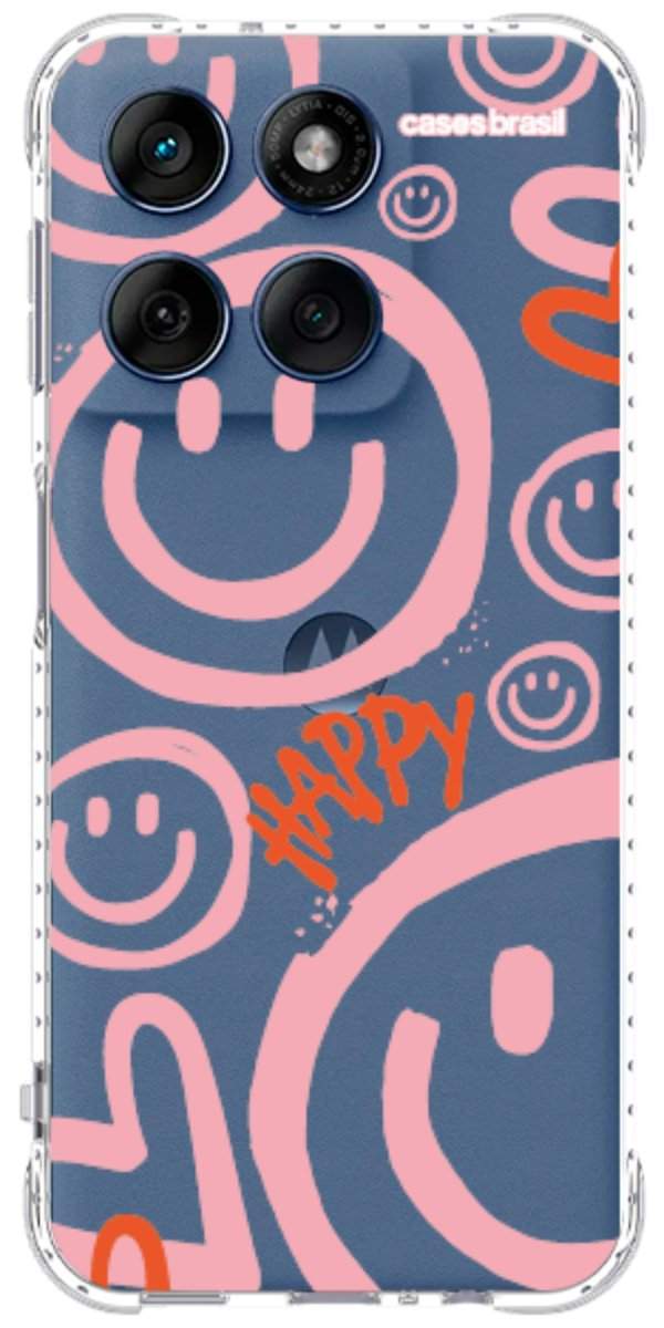Capinha para Celular Smiles Rosa