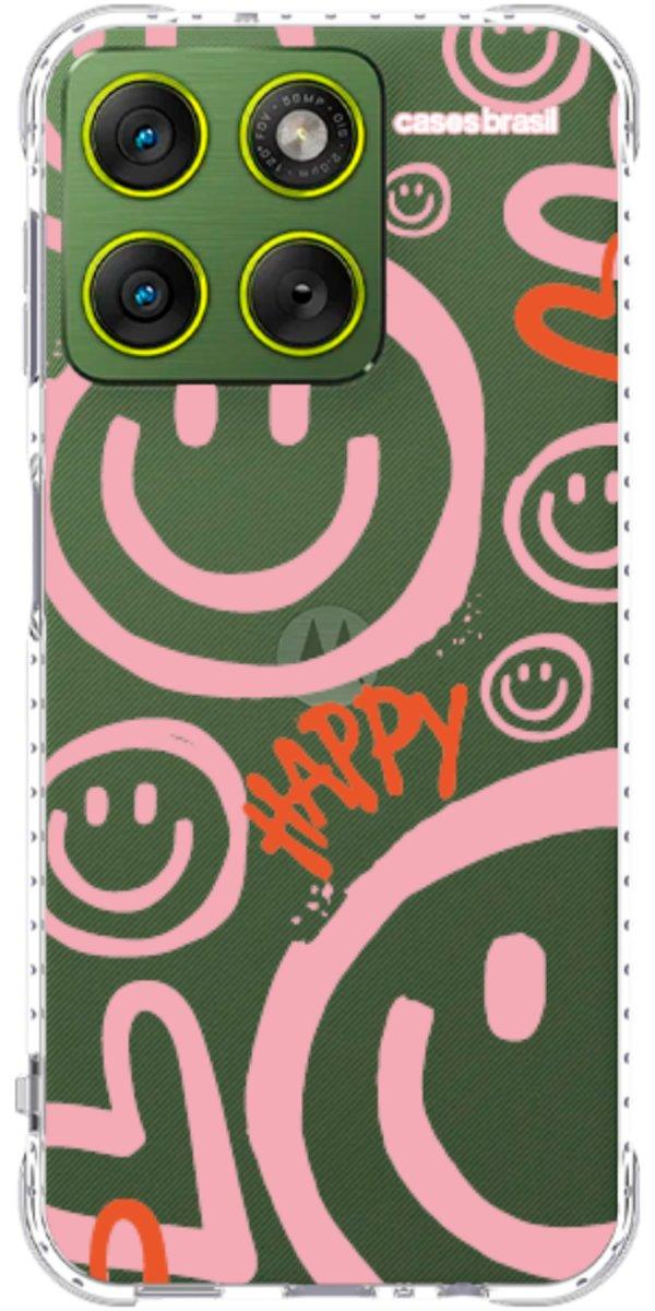 Capinha para Celular Smiles Rosa