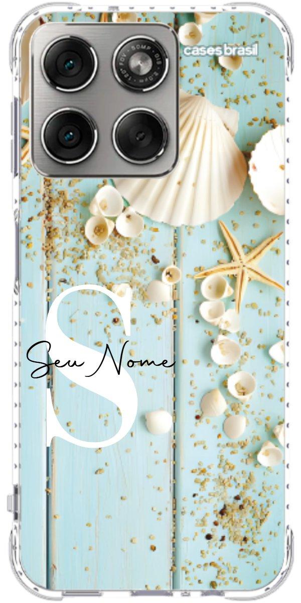 Capinha para Celular Conchas